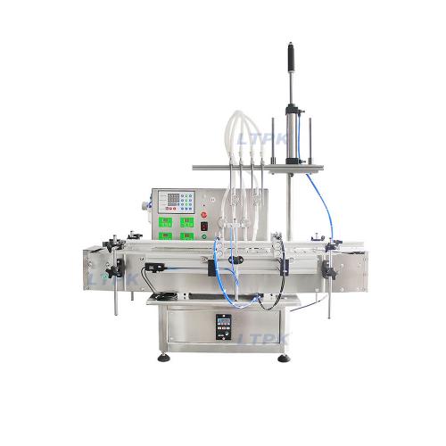 LT-MP4H Desktop 4 head magnetic pump filling machine