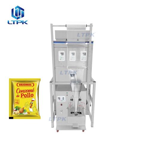 LT-BPT200T 2-200G Automatic Three Heads Three-side Sealing Bag Packing Machine for Powder Granules