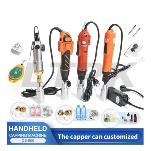LTPK ELECTRIC PNEUMATIC MANUAL CAPPING MACHINE SET