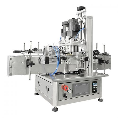 LTPK LT-XG1870D CUSTOM SIZE PNEUMATIC AUTOMATIC CAP PRESSING MACHINE