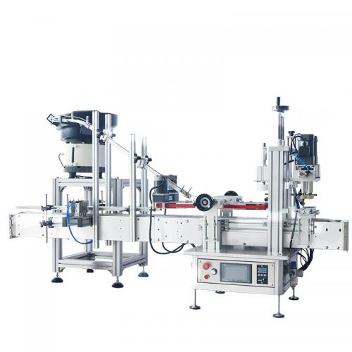 LTPK LT-XG1870P AUTOMATIC CAPPING MACHINE WITH CAP UNSCRAMBLER
