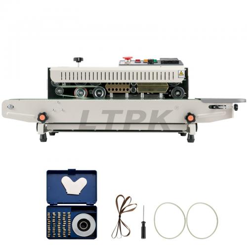 LTPK FR770A Horizontal Bag Sealer with Digital Temperature Control Band Sealer Machine 