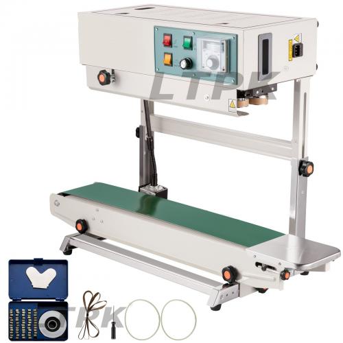 LTPK FR-900 Vertical Automatic Continuous Sealing Machine with Digital Temperature Control