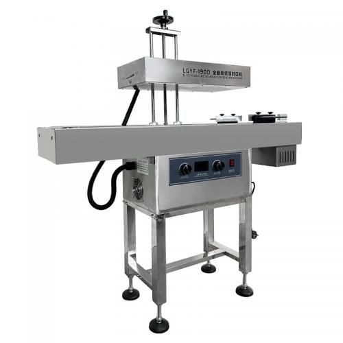 LGYF-1900B Factory Price Jar Sealer Electric Continuous Glass Plastic Bottle Induction Aluminum Foil Sealing Machine