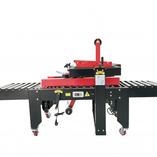 LTPK FXJ-6050 AUTOMATIC DOUBLE SIDES CARTON SEALING MACHINE